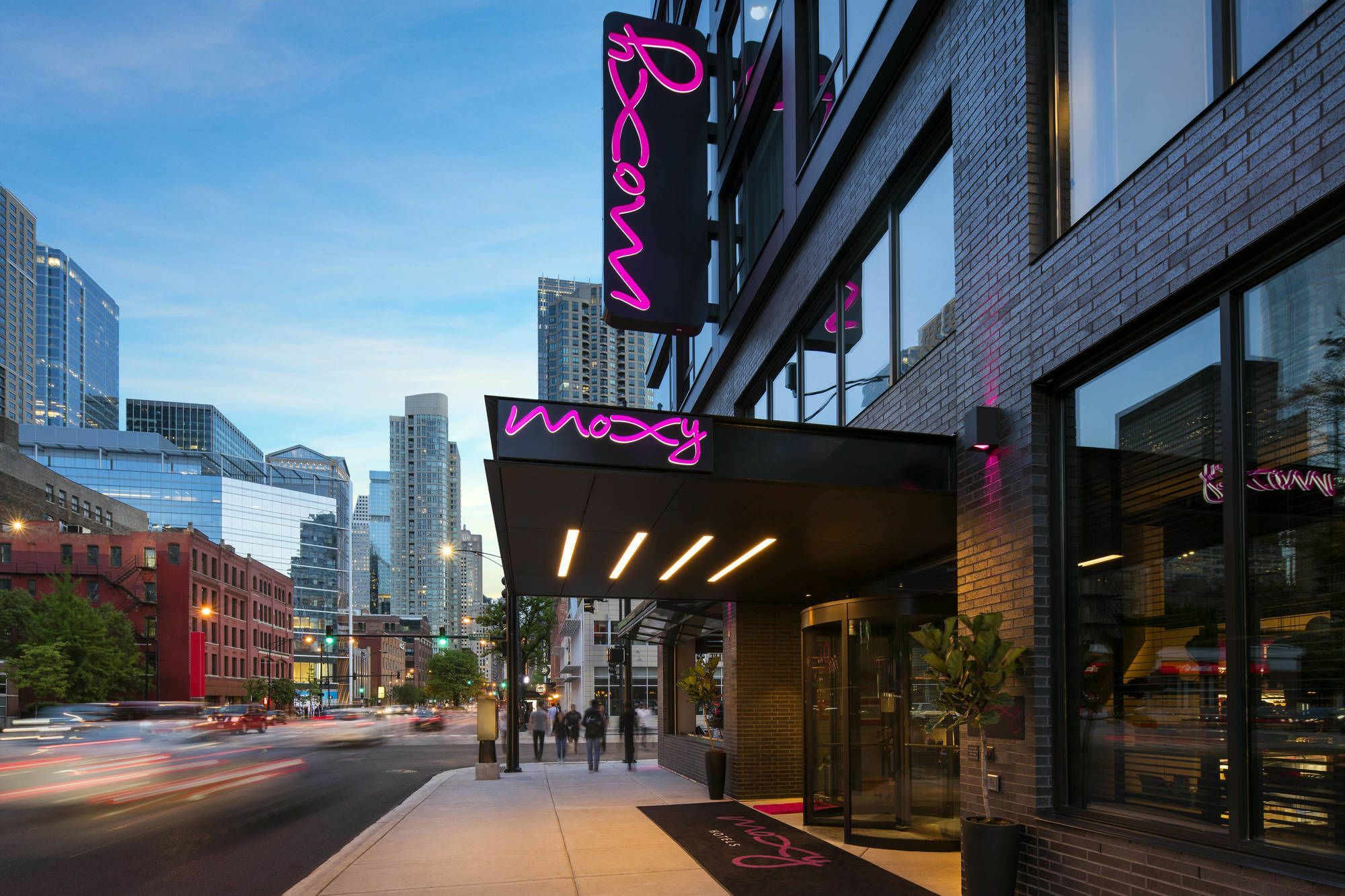 Hotel Moxy Chicago Downtown Exteriér fotografie